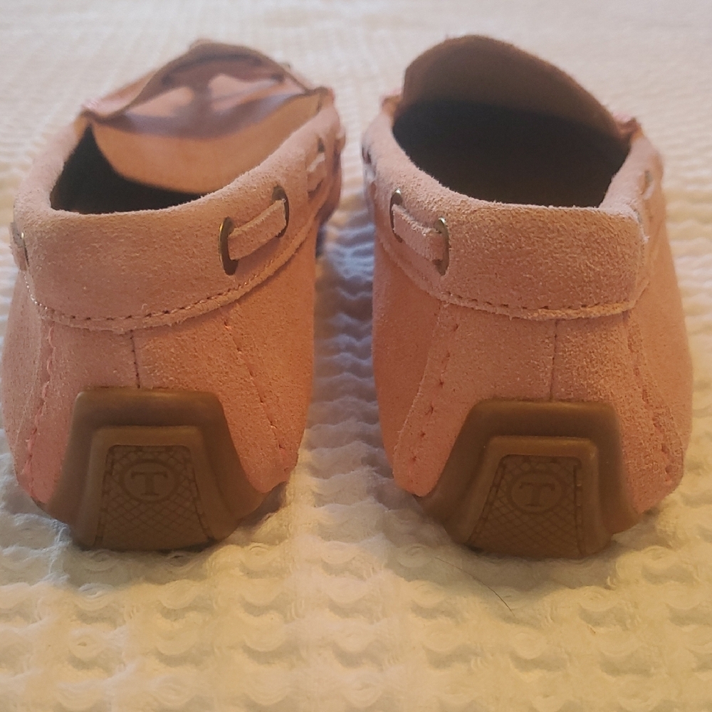 Talbots Pink Suede Moc for Women - Picture 6 of 7